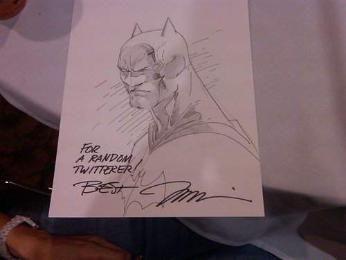 Jim Lee's Batman Sketch for C2E2