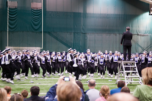 Northwestern Band with Seversons-7
