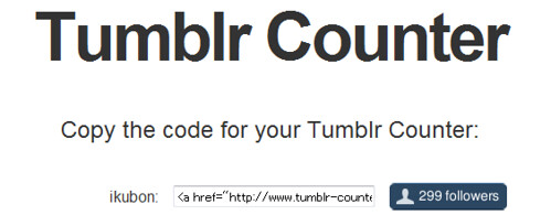 Tumblr Counter