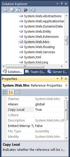 Bin Deploy for System.Web.MVC