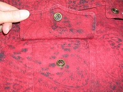 pocket red jacket