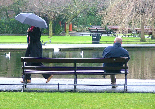 Rainy Day in St Stephens Green