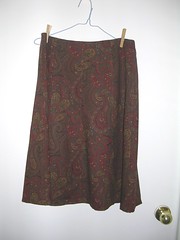 paisley skirt finished