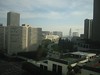 Hotel room view, downtown LA
