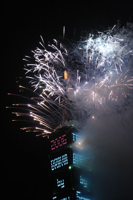 2006年Taipei 101跨年煙火秀