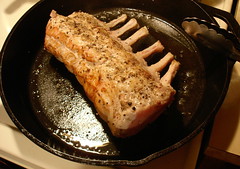 browning the pork roast
