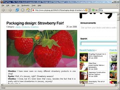 Strawberries on PingMag
