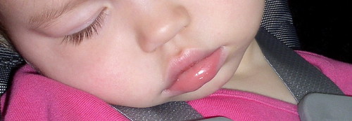 sleeping lips