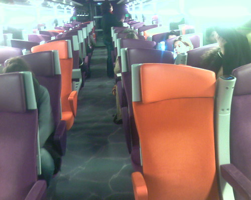 Dans le nouveau TGV