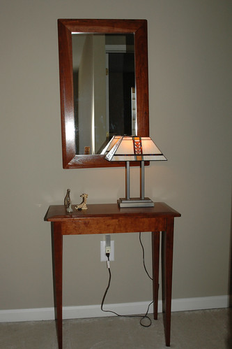 My favorite lamp (and table!)