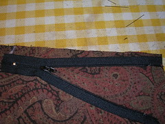 skirt zipper length