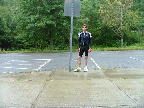 me, wet, somewhere in western MA