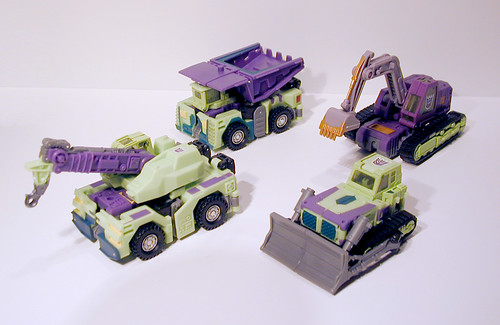Transformers Universe G1 Redeco Constructicons
