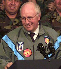 Cheney always wanted to play a soldier