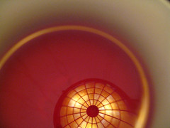 light in a tea cup