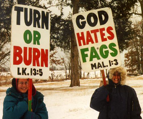 TURN OR BURN -- GOD HATES FAGS