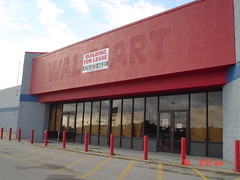 Abandoned Wal-Mart store in Oskaloosa