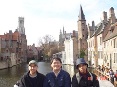 Sebuah Terusan di Bruges, Belgium