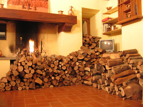 A ton of logs.