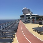 Quiet on the top deck despite the sun<br/>10 Aug 2017