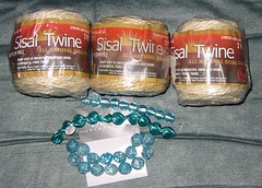 Sisal Twine and Beads