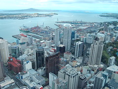 Auckland fron the Sky Tower
