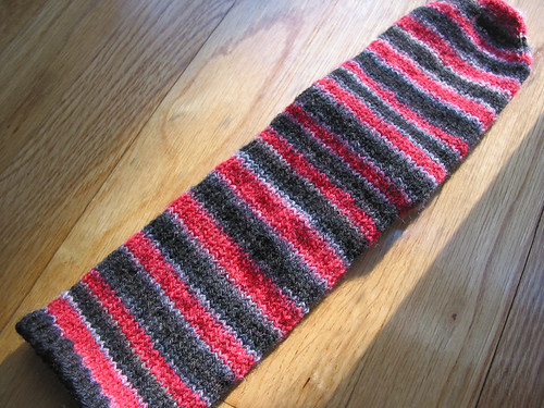 The Red and The black - sock 1 done!