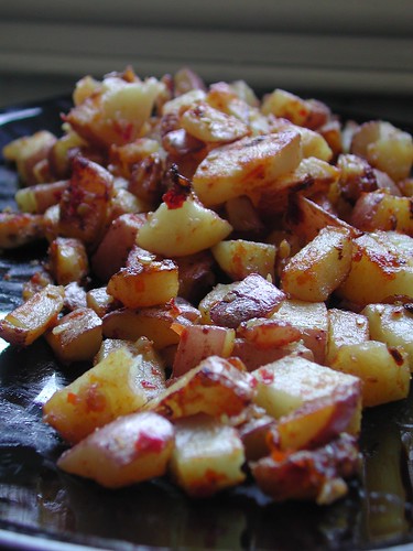 Harissa Roasted Potatoes