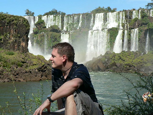 Me and the falls again (Kelly said I should do an artistic pose