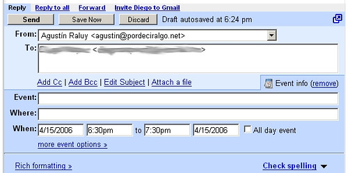 Google Calendar en Gmail (2)