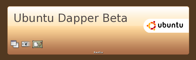 Logo de la Dapper Drake beta ?