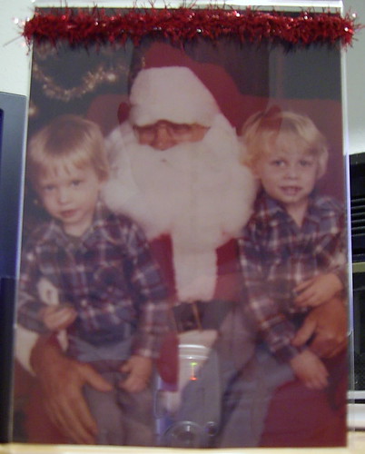 Brett, Chad, and Santa