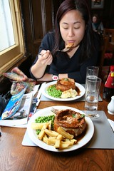 Lunch at a pub