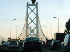 Bay Bridge traffic jam