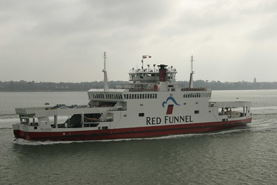 The Isle of Wight car ferry