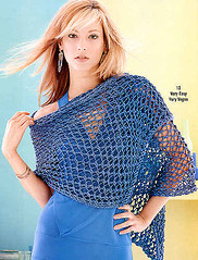 Lace Wrap from Vogue Knitting Spring Summer 2005