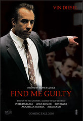 Find me Guilty poster