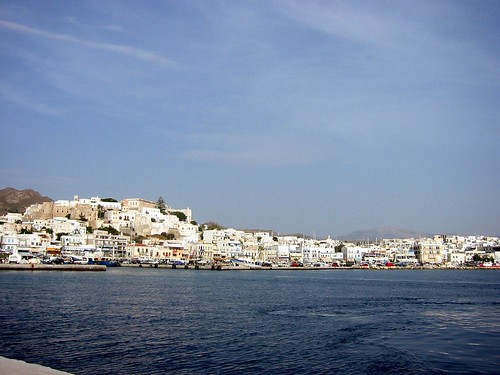 First view of Hora, Naxos