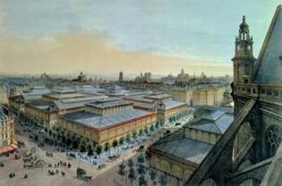 Les Halles, Paris, 1870-1880, Felix Benoist