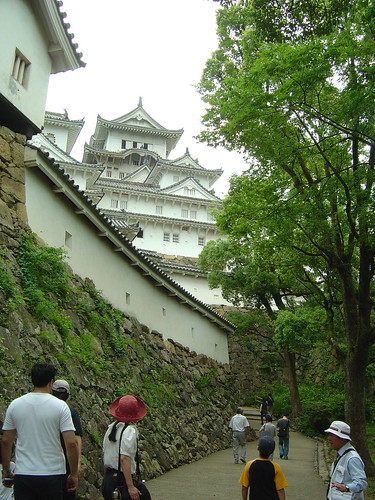 touring Himeji Castle