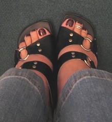 rocker girl sandals