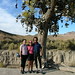 the three of us at the shoe tree