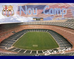 Nou Camp Stadium, Barcelona, Spain