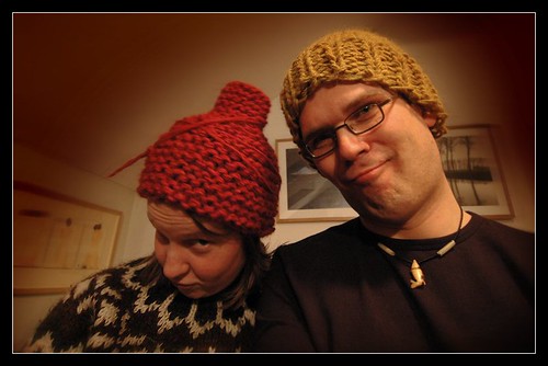 we had a knitting night