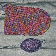 Crochet Socks in Progress