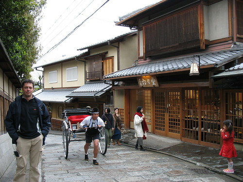 Kyoto - Kala ispod hrama, ja, rikša