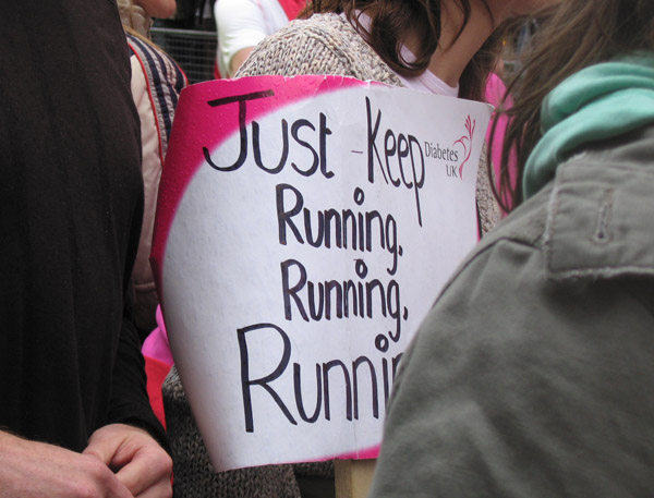 "Sigue corriendo": La Maratón