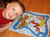 Little Man is proud of puzzle!