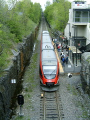 O-Train at Carling Station