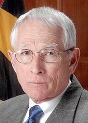 Senator John Astle, Maryland